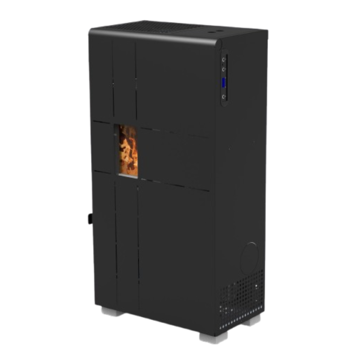Bria 5,2 kW – Classe A+ | Stufa a Pellet Compatta | Colore Nero